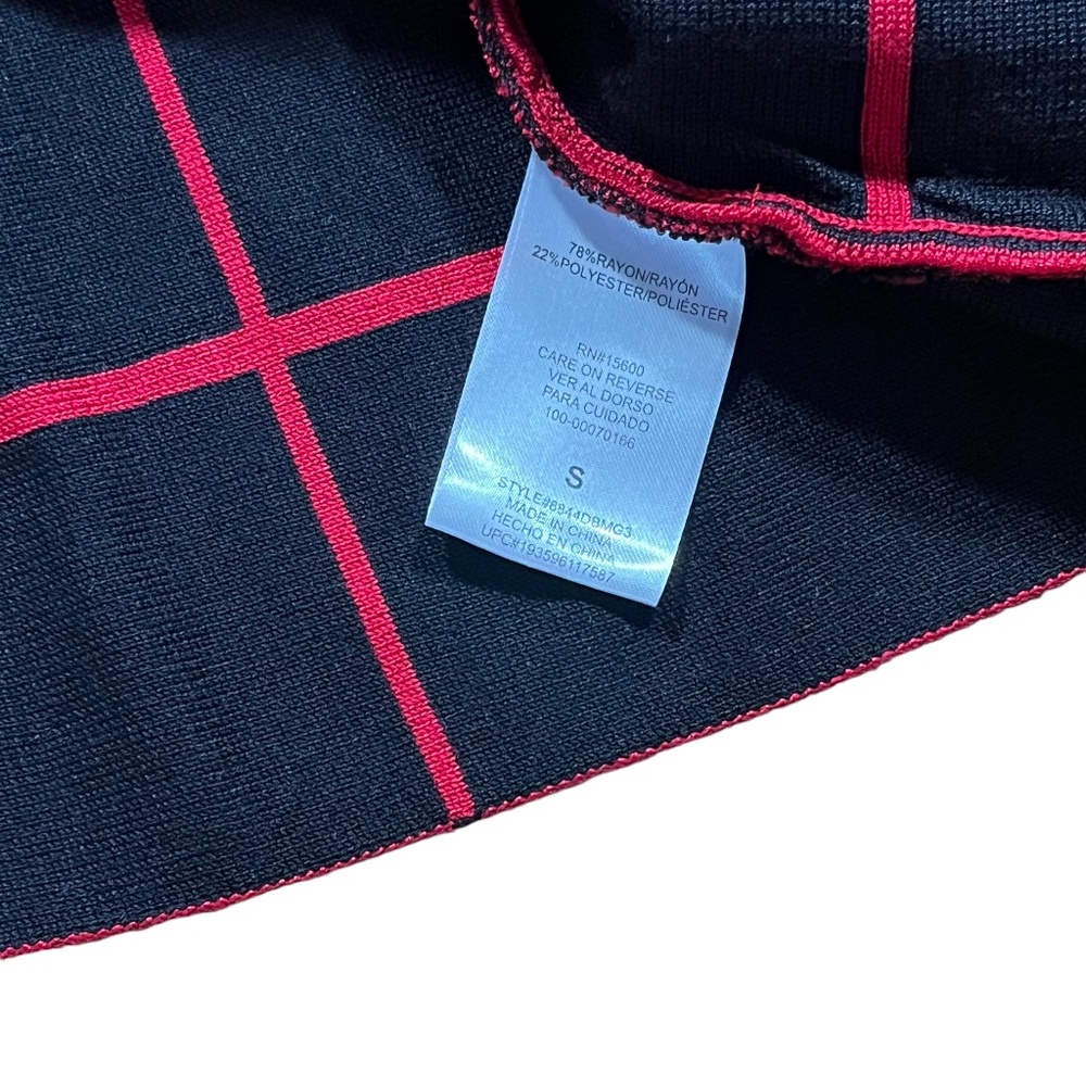My Michelle Dress Girls’ Small Red/Black Short Sleeve - Picture 7 of 9